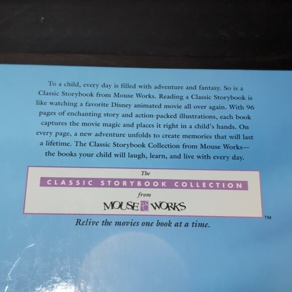 Vintage Disney The Little Mermaid Story Story Book Hardcover 1997 Princess - Picture 4 of 14